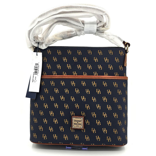 Dooney & Bourke Gretta Classic Logo Crossbody Bag - Navy & Tan