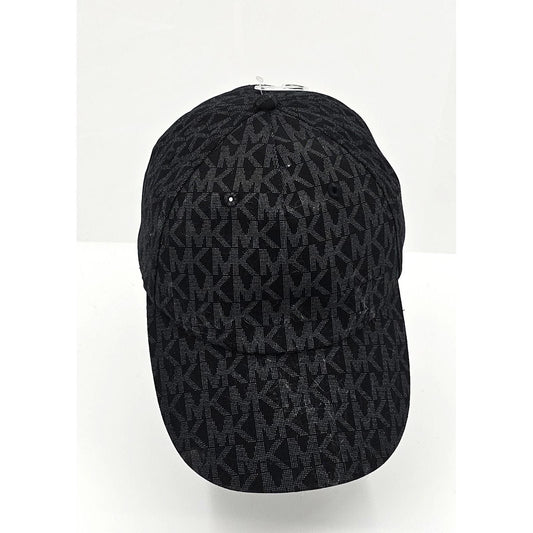 Michael Kors Black Logo Print Baseball Cap