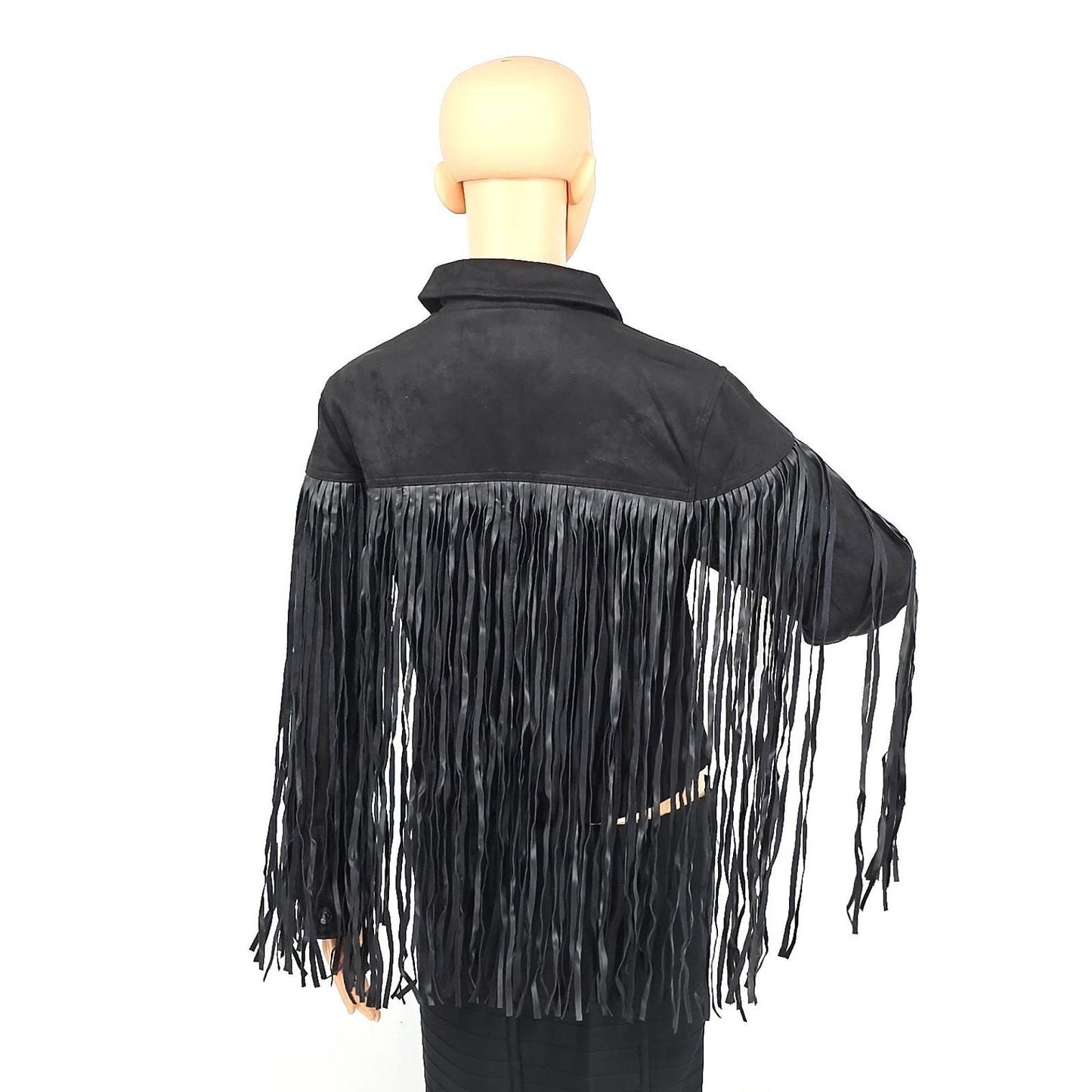 Juicy Couture Fringe-tastic Rust Suede Jacket - Yeehaw Your Outerwear!/L
