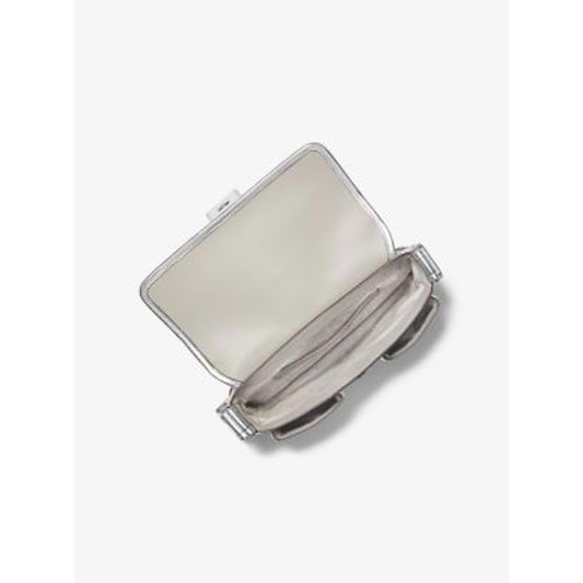 Michael Kors Colby Medium Metallic Leather Shoulder Bag