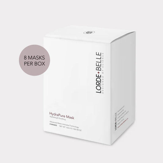 Lorde + Belle HydraPure Mask - 8 Pack - Advanced Hydration & Nourishment