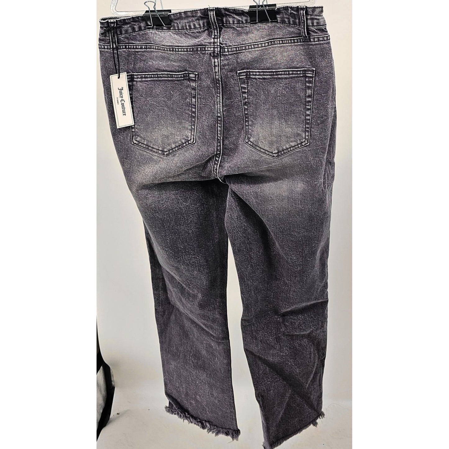 Juicy Couture Gray Marble Wash Jeans Straight Leg Jeans/24W