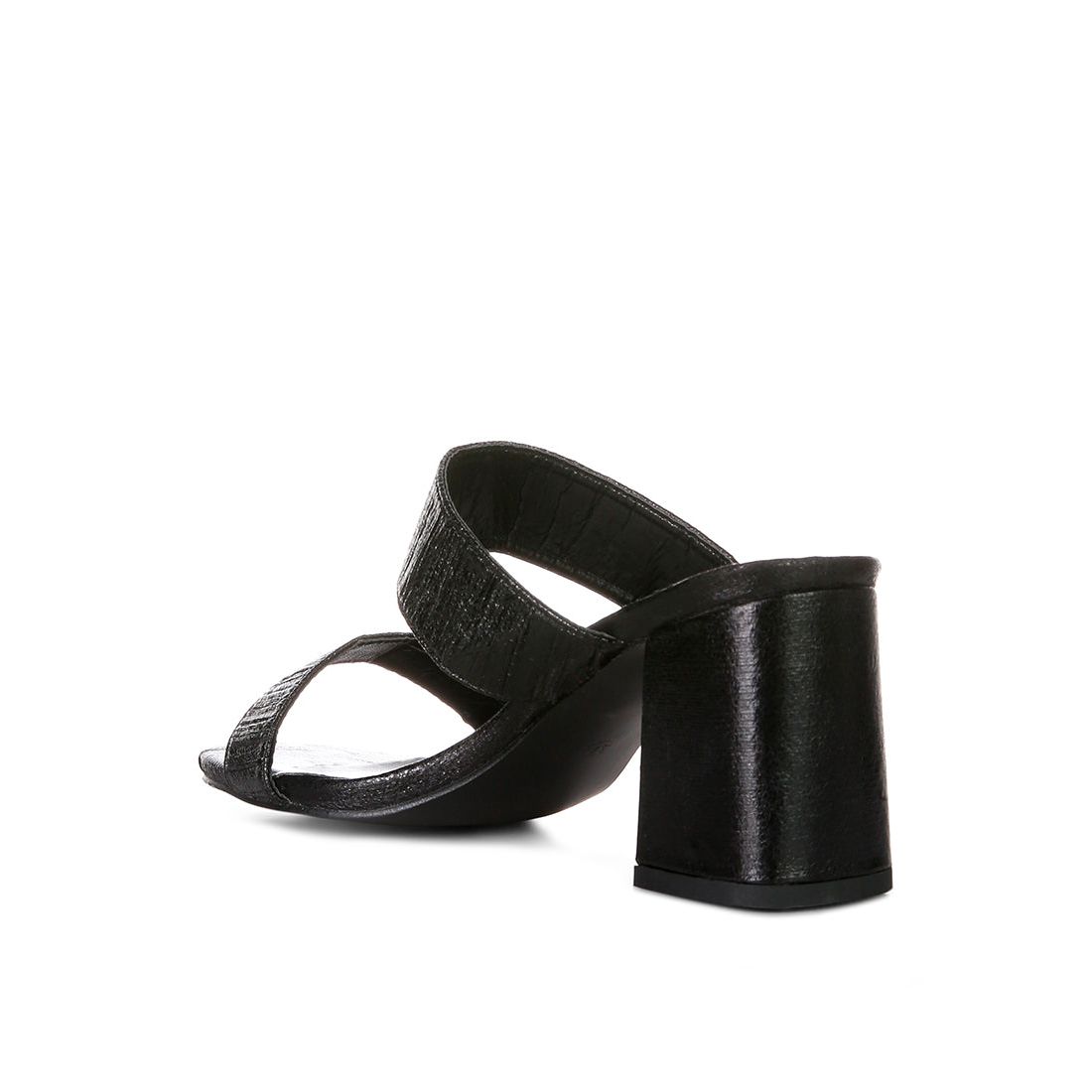 Giblet Metallic Slip On Block Heels-4