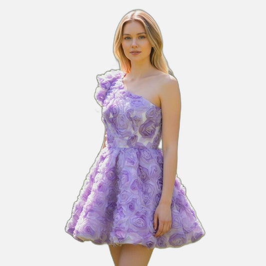 n Faeriesty Lavender Blossom Fantasy Dress: Petal Power Fashion!