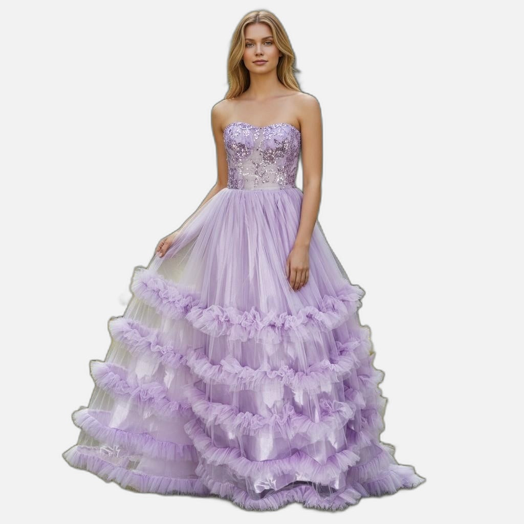 Dream Strapless Party Dress