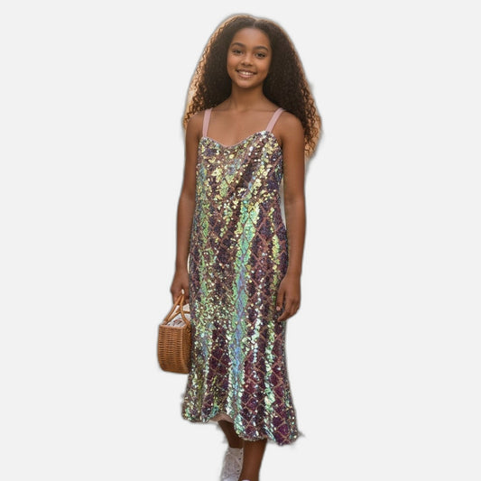 Sparkle Like You Mean It! Sequin Midi Dress
