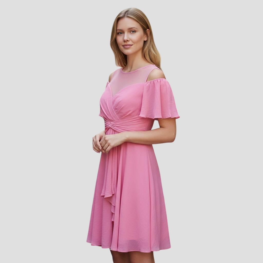 Fuchsia Fabulous Wrap Dress: Dance Through Life in Style!