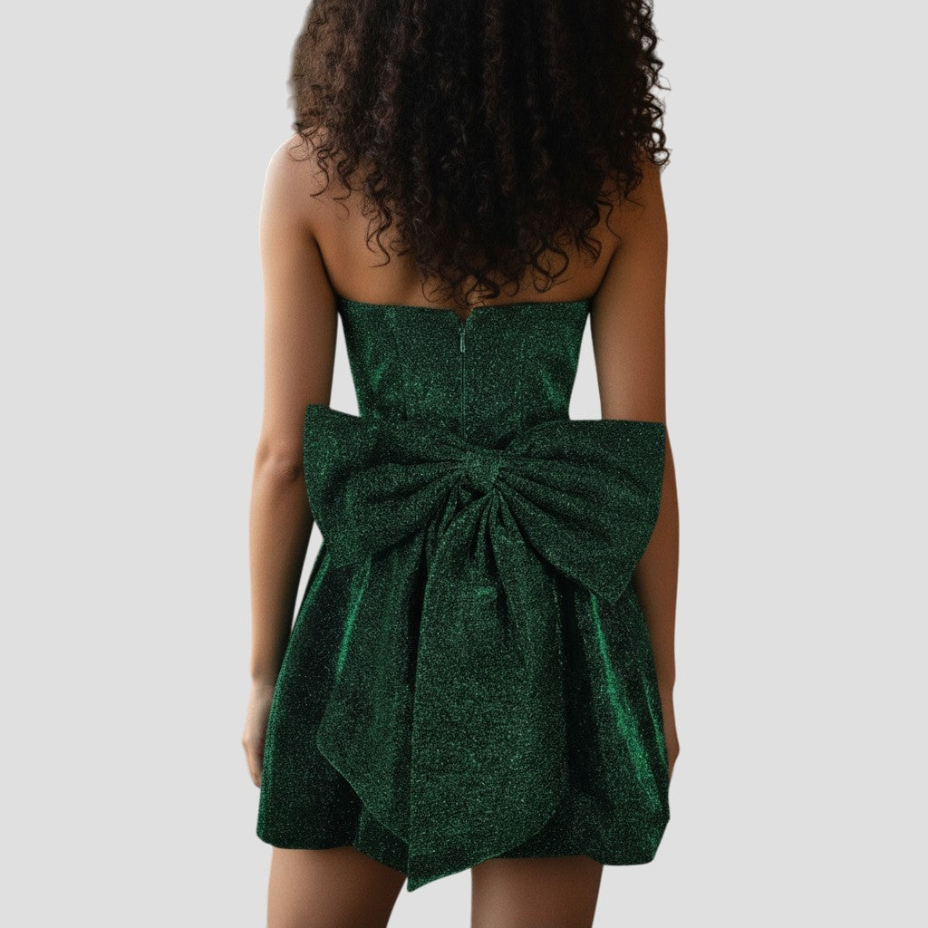 Emerald Dream Strapless Dress: Because You Deserve to Shine
