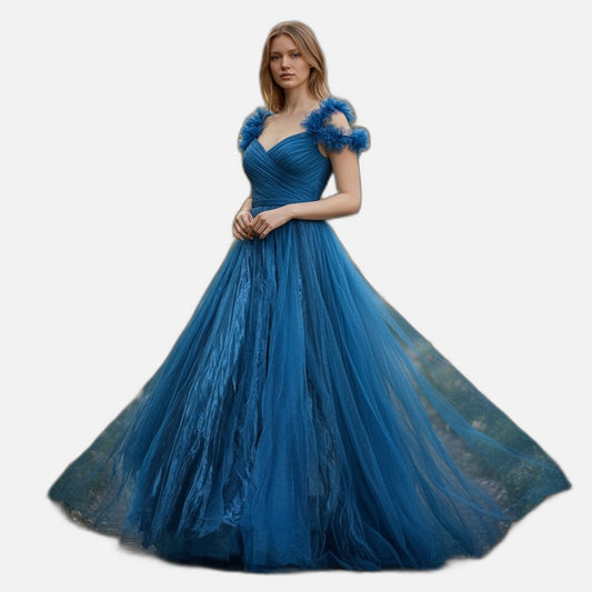 Cinderella Blues: Transformative Tulle Delight