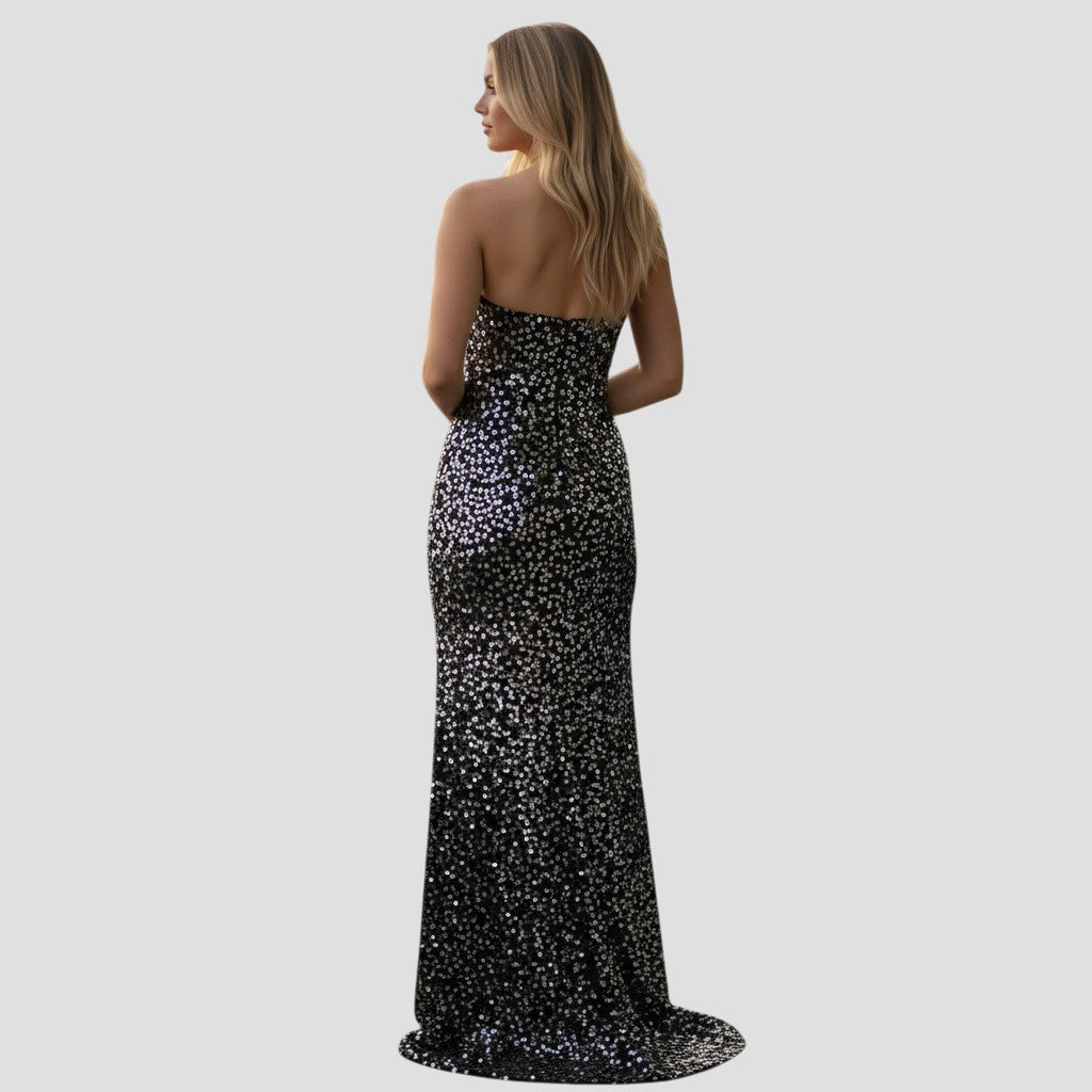 Starry Night Sparkle Dress: Shine Like the Cosmos