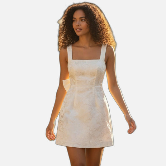 Whimsical Charm: The Bow-tiful Party Dress