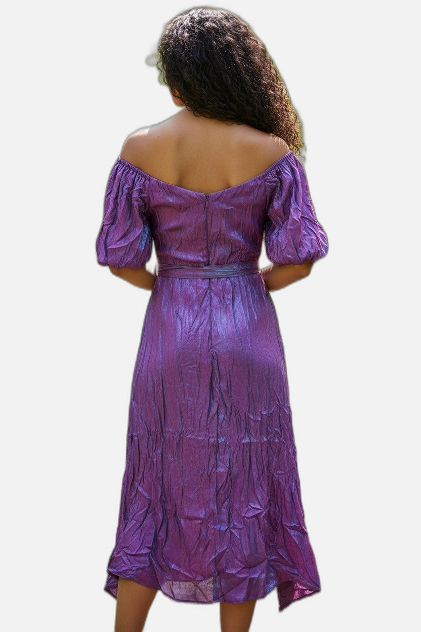 Puff Sleeve Dress - Channel Your Inner Drama Queen