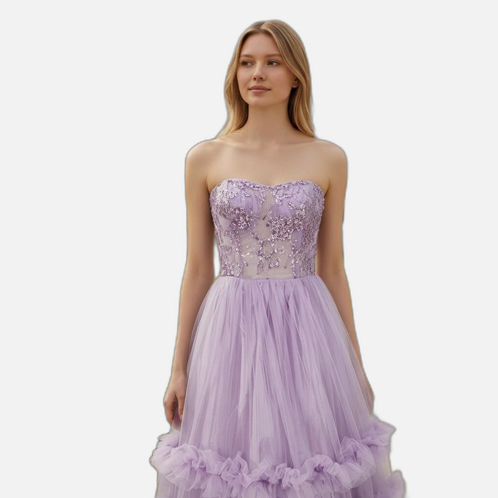 Dream Strapless Party Dress