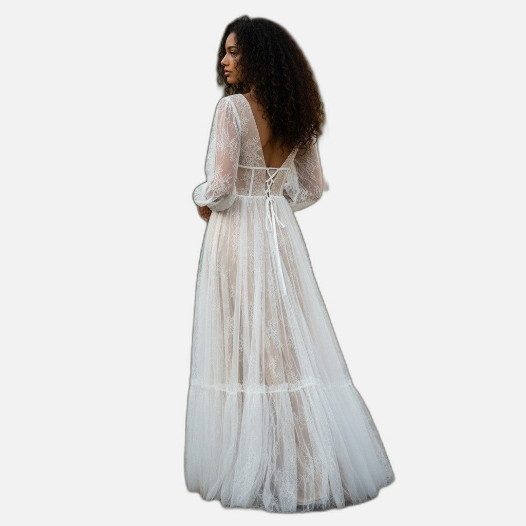 Enchanting Lace Maxi Dress - The Fairy Tale You Can Wear
