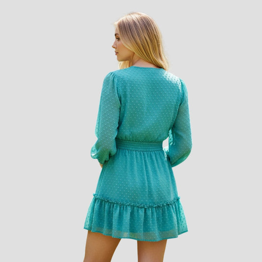 Breezy Blue Dot Delight Dress