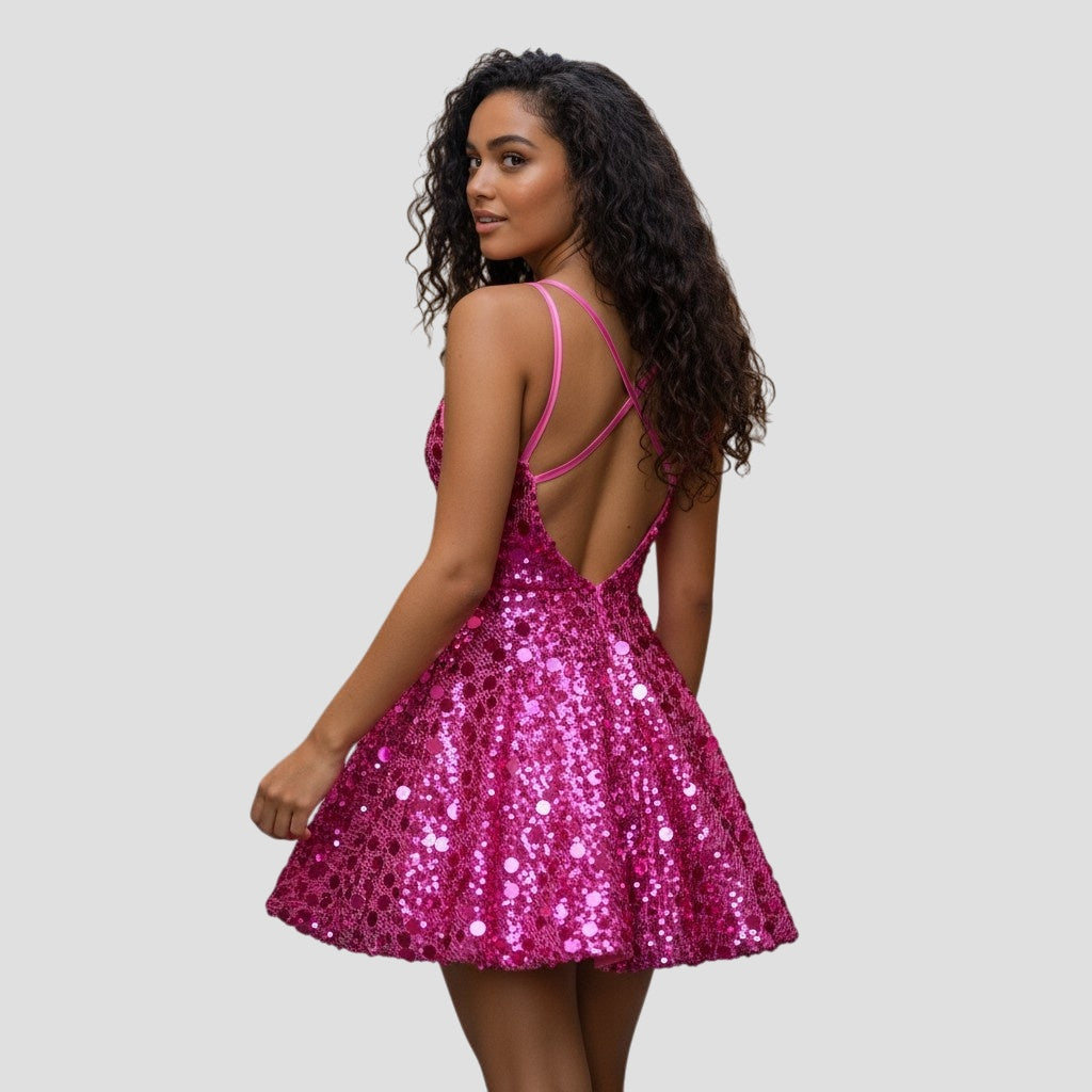 Fuchsia Fantasia: The Ultimate Party Dress