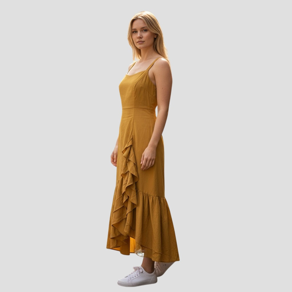 Golden Hour Glamour Maxi Dress