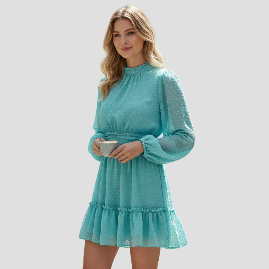 Breezy Blue Dot Delight Dress