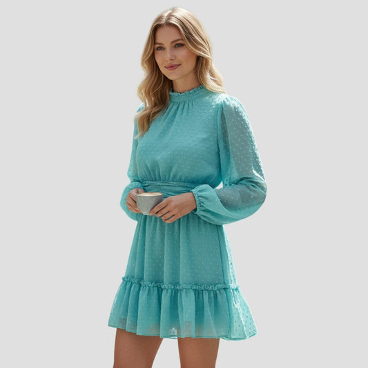 Breezy Blue Dot Delight Dress