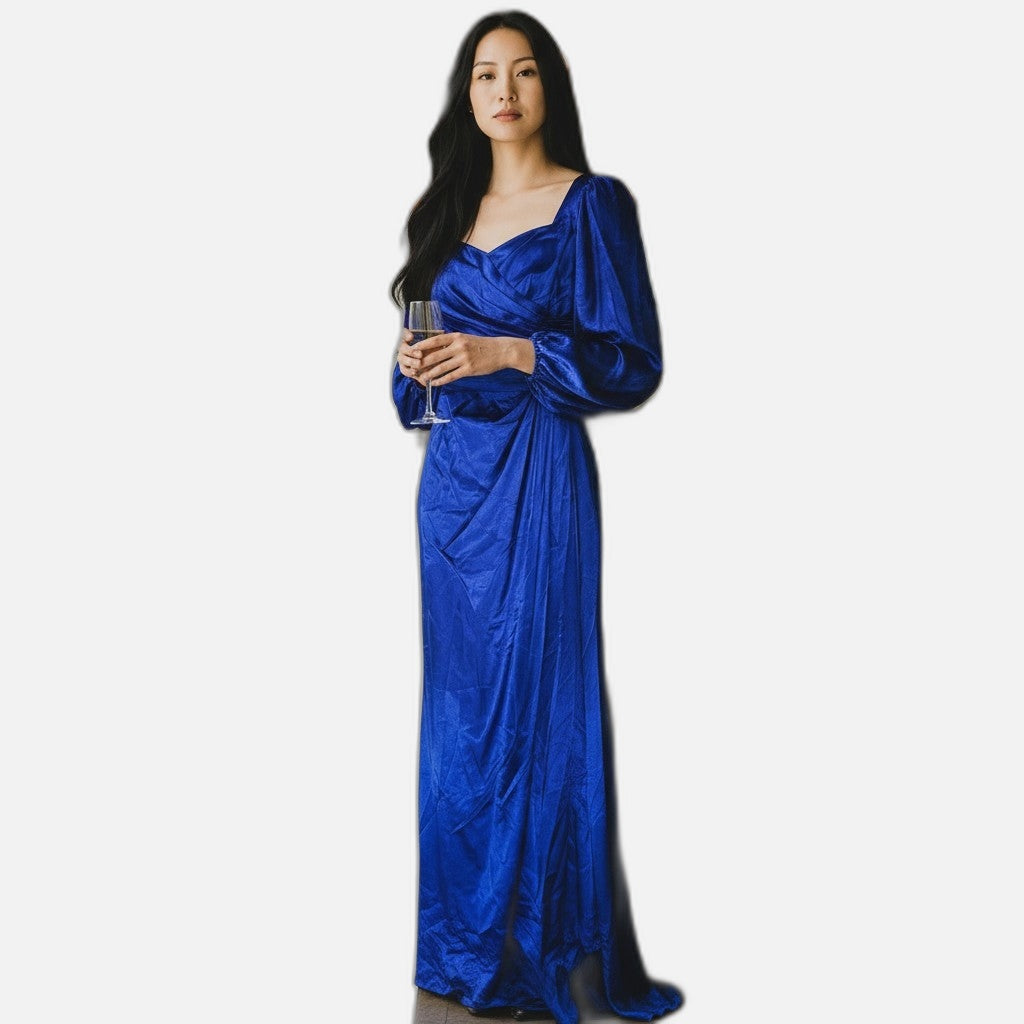 Enchanting Pink Sequin Evening Dress - Magical Celebration