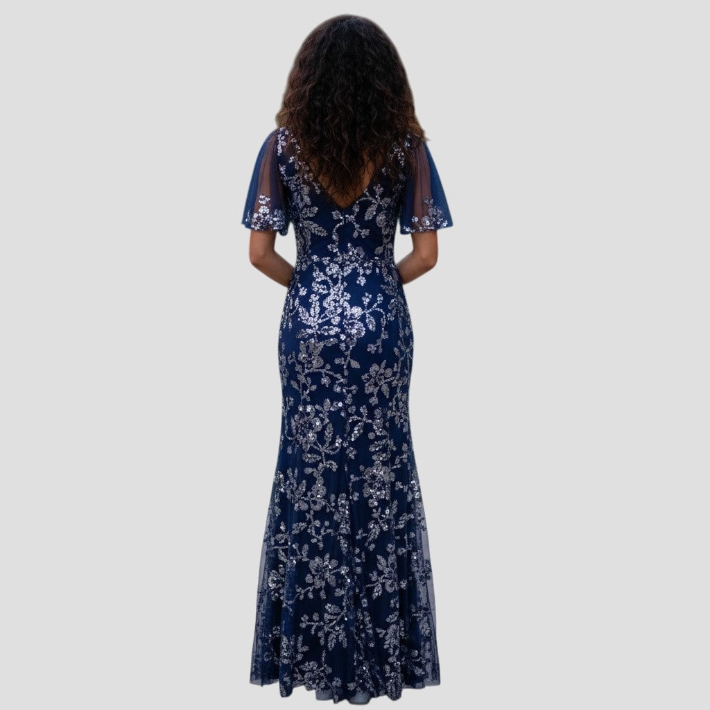 Enchanted Nightfall Sequin Gown