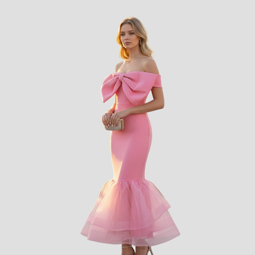 Pink Perfection: The Tulle-Tastic Mermaid Dress