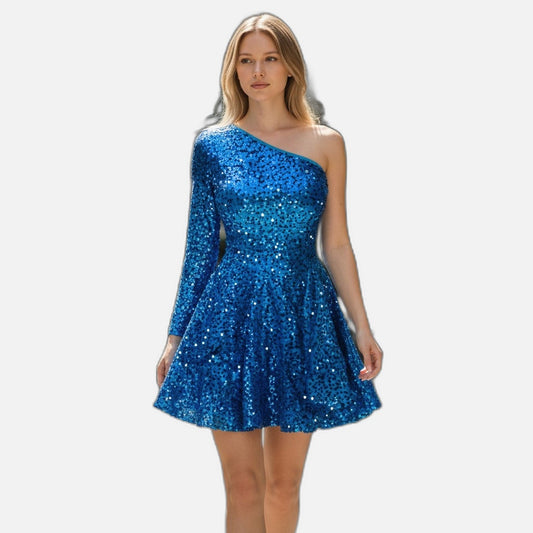 Starry Night Sparkle Dress: Wear Your Own Galaxy!