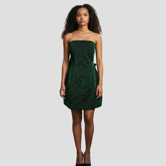 Emerald Dream Strapless Dress: Because You Deserve to Shine