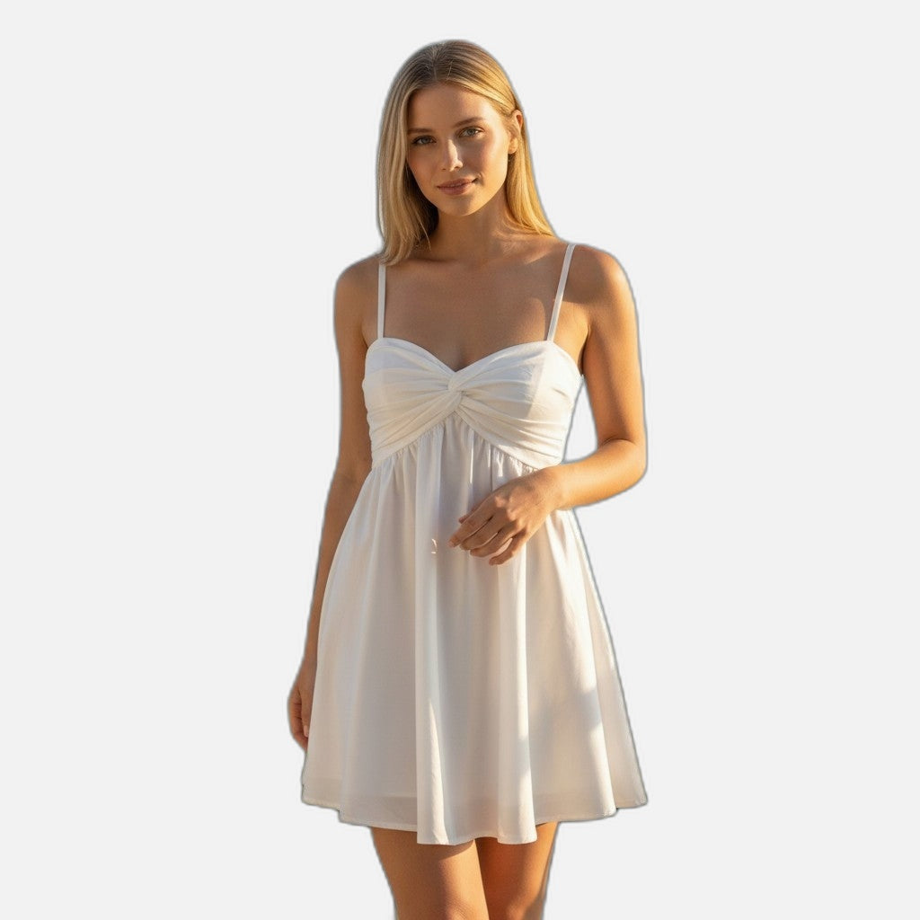 Whimsical Wonderland White Dress for Dreamy Days