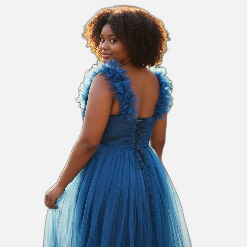 Flirty Floral Strap Midi Dress - Twirl-Worthy!