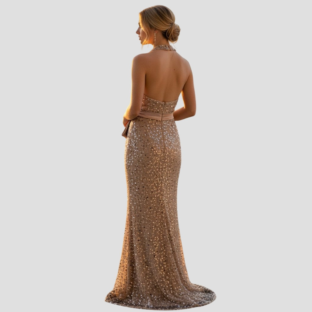 Glamorous Goddess Evening Gown: The Sparkle Edition