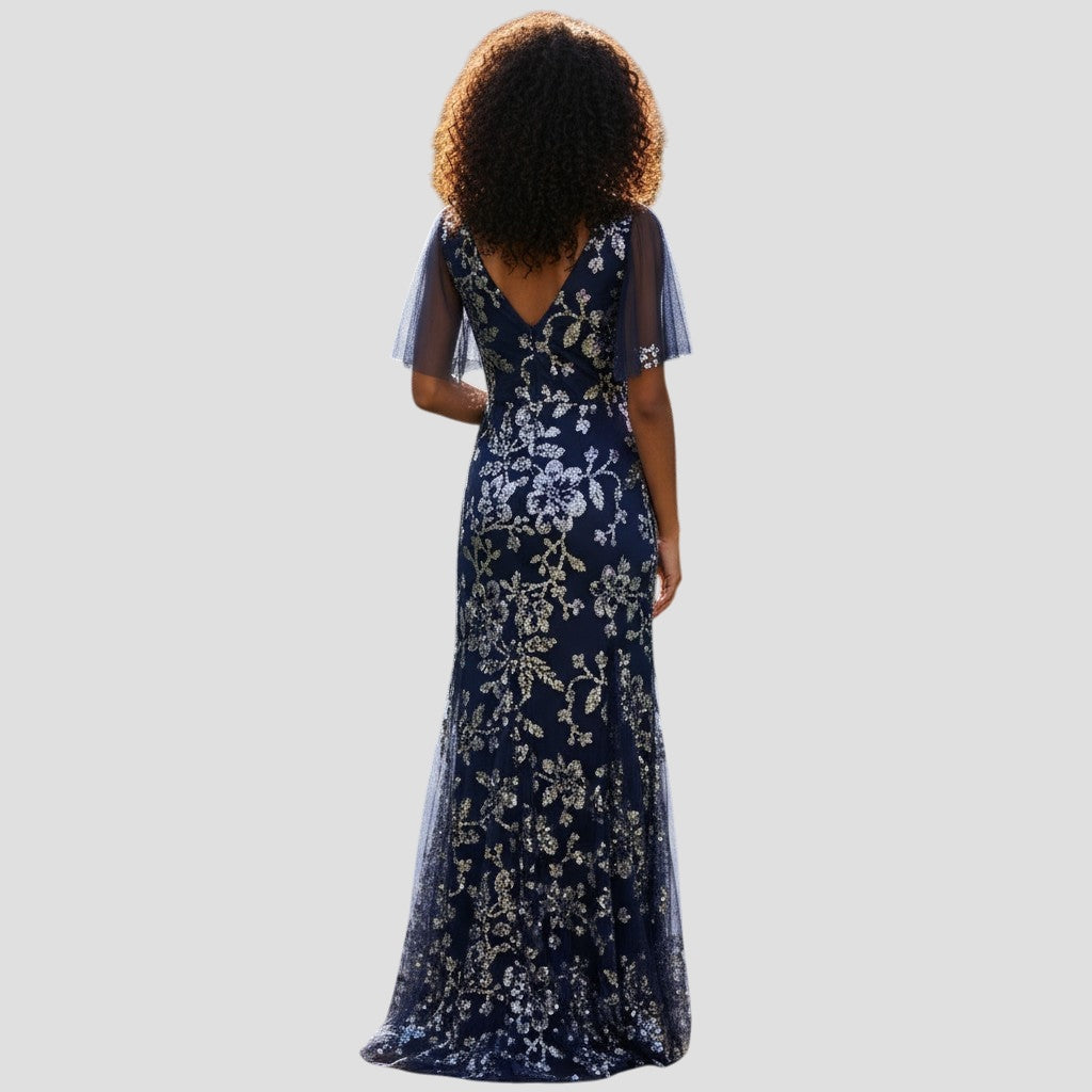 Enchanted Nightfall Sequin Gown
