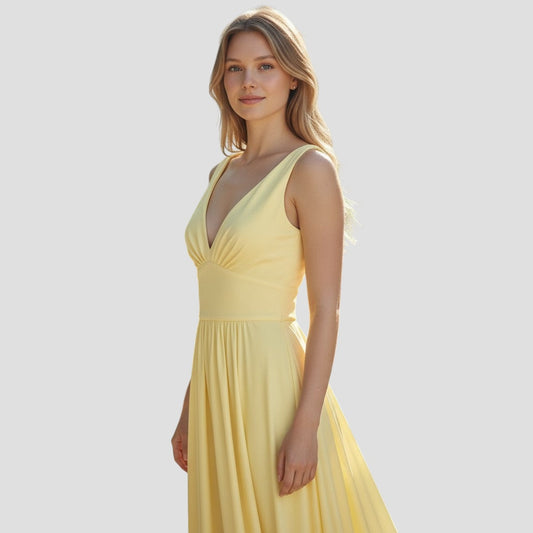 VIP Bridal Sunshine Dreams Flowy Maxi Dress