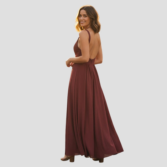 VIP Bridal Crimson Dreams Evening Gown: Ignite Your Inner Diva!