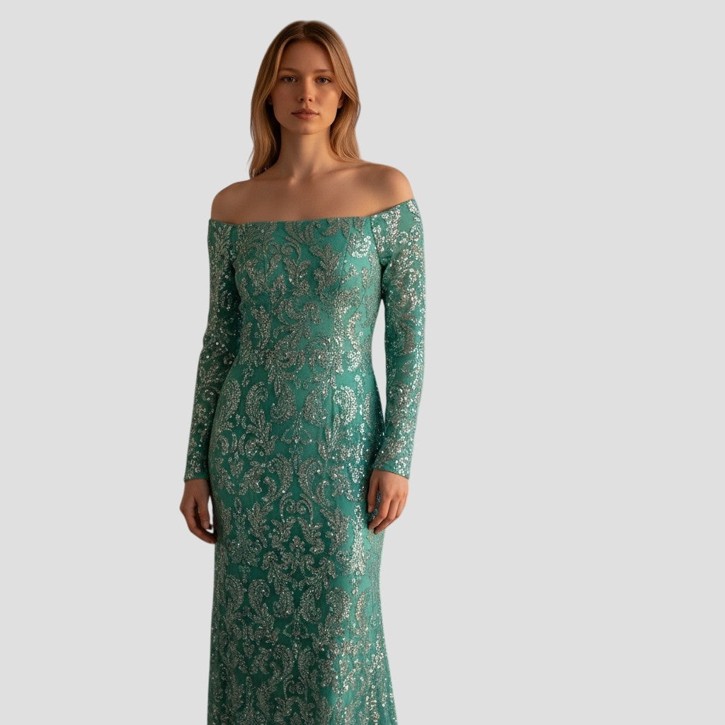 Sparkle & Shine Mermaid Gown: Dazzle in Every Moment!