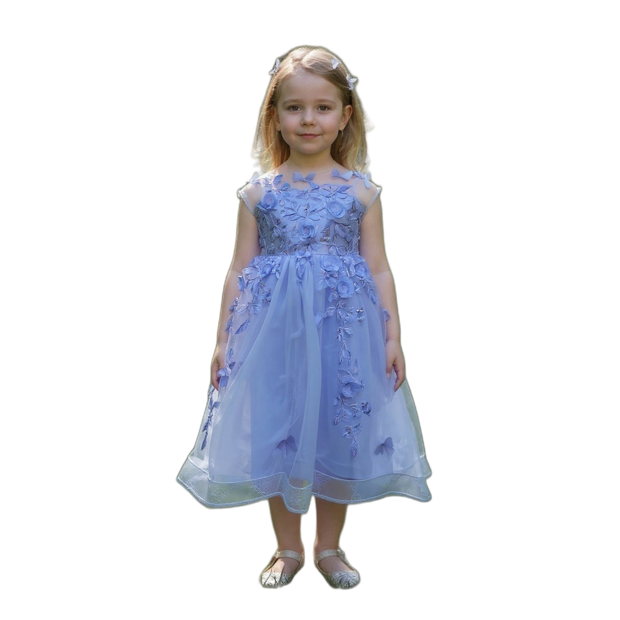 Whimsical Lavender Dream Tulle Dress