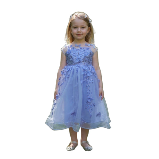 Whimsical Lavender Dream Tulle Dress