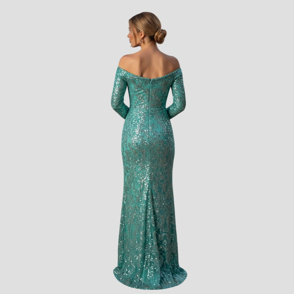 Sparkle & Shine Mermaid Gown: Dazzle in Every Moment!
