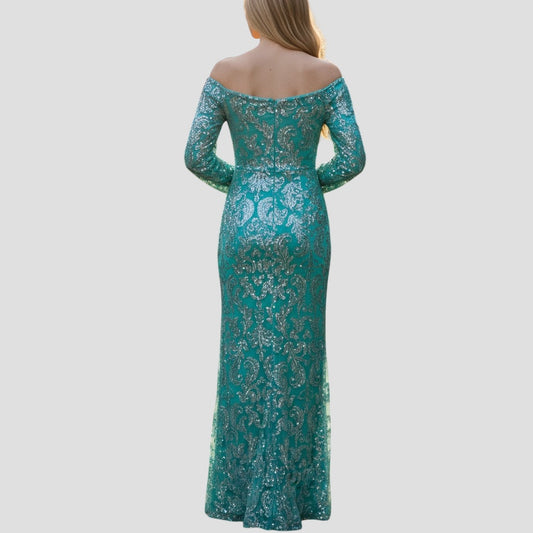 Sparkle & Shine Mermaid Gown: Dazzle in Every Moment!