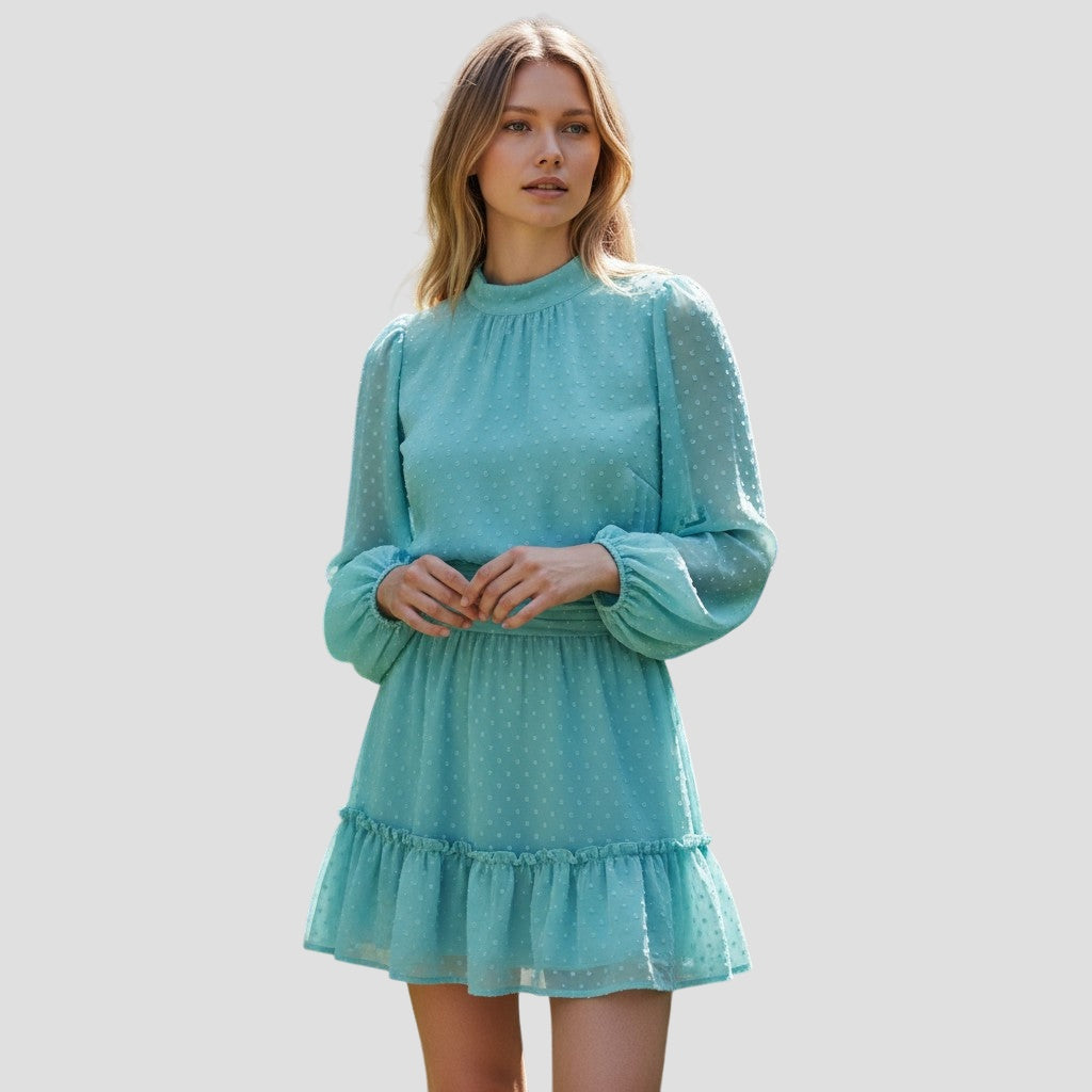 Breezy Blue Dot Delight Dress