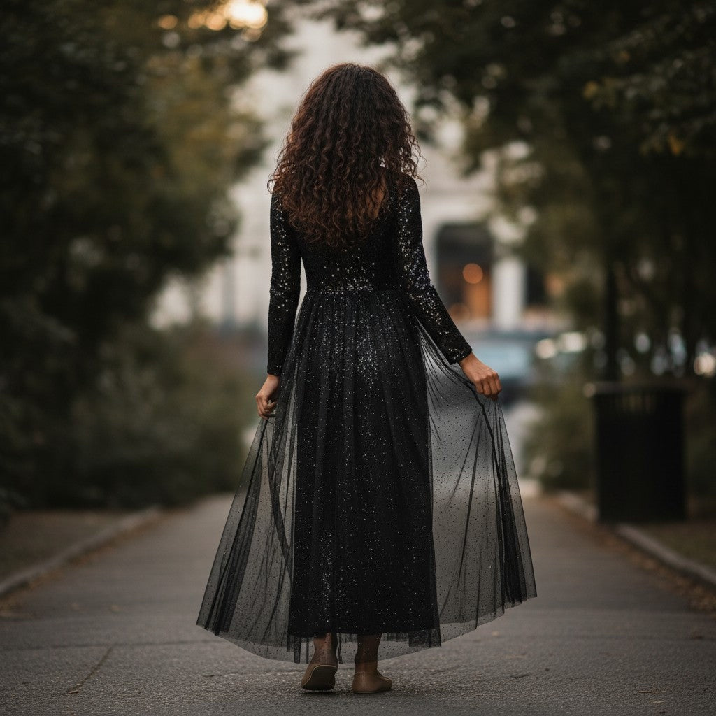 Sparkle Like You Mean It Sequin Evening Dress