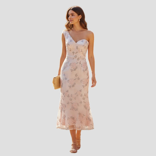 Whimsical Blooms Evening Gown: Elegance Meets Playfulness