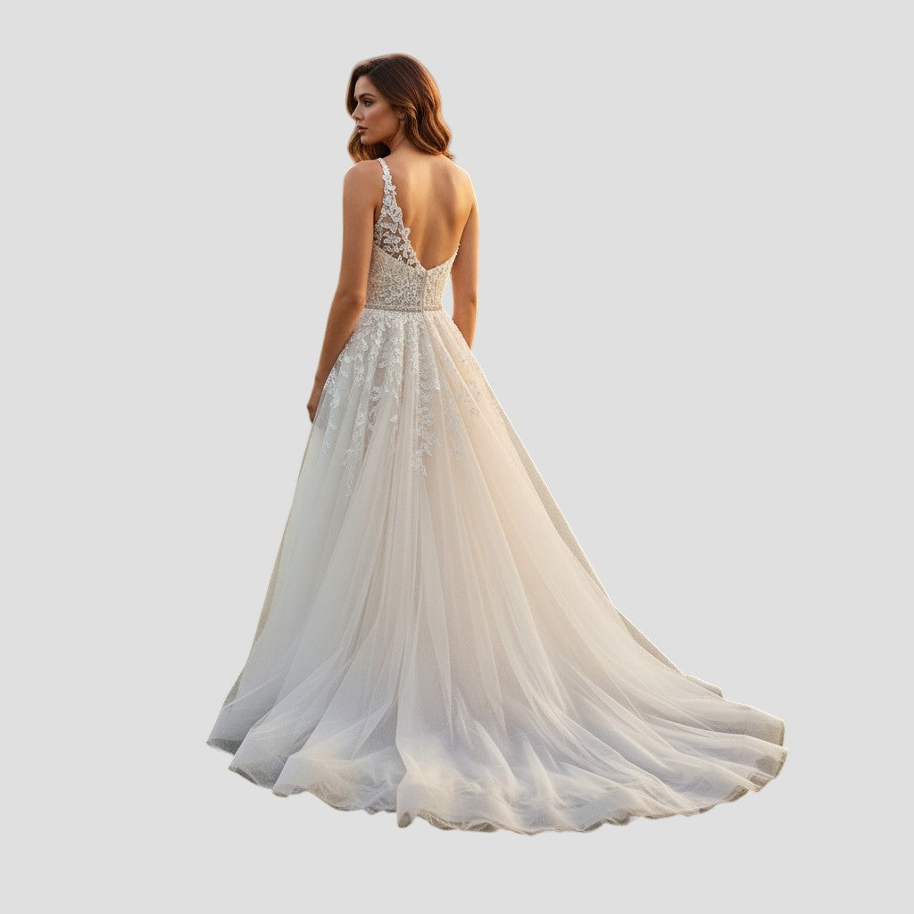 Mac Duggal Whimsical Lace Dreams: The One-Shoulder Wonder Gown