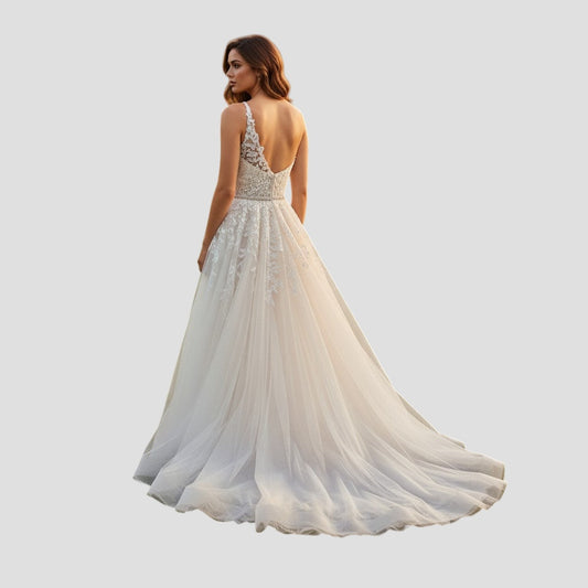 Mac Duggal Whimsical Lace Dreams: The One-Shoulder Wonder Gown