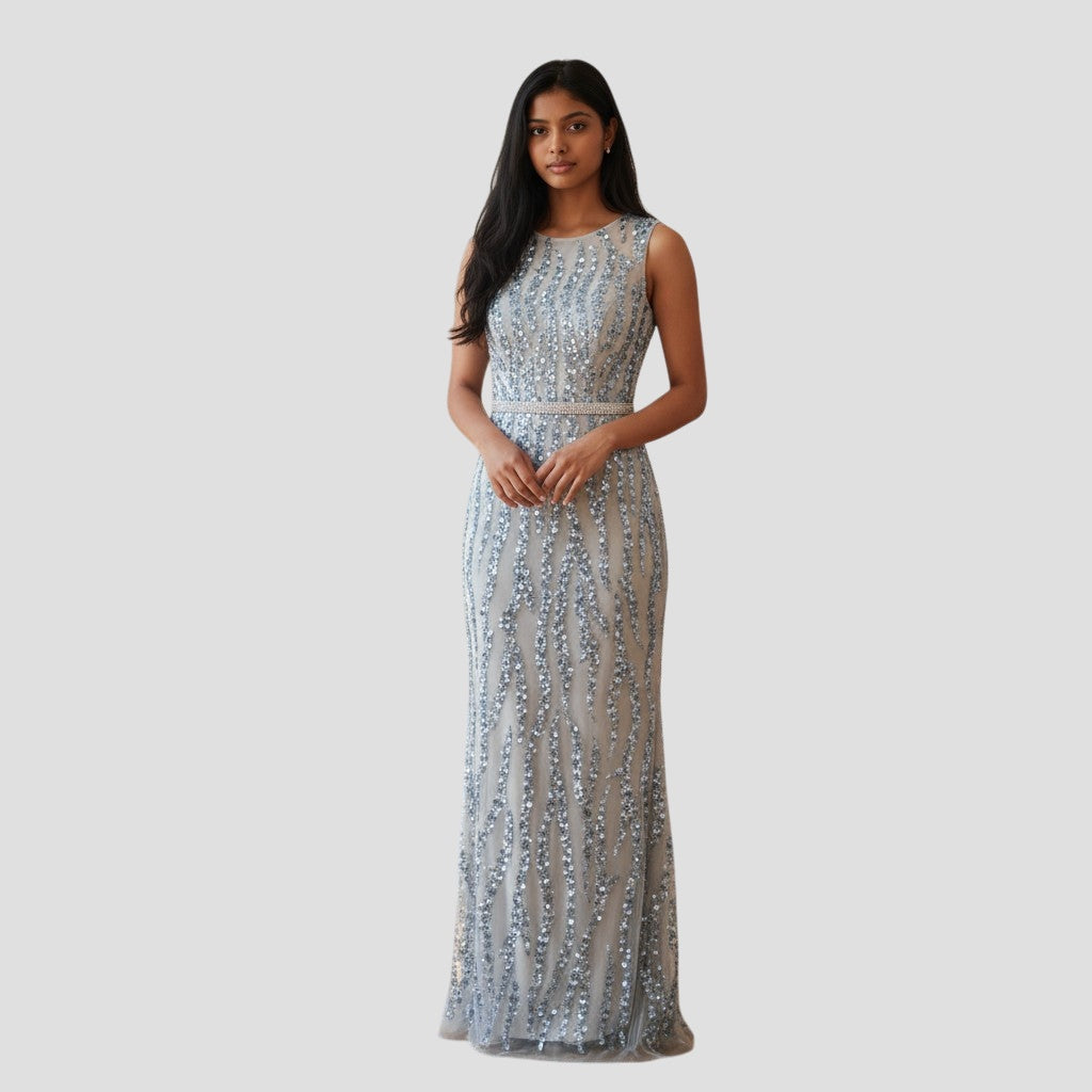 Sequin Splash: The Dazzling Diva Dress