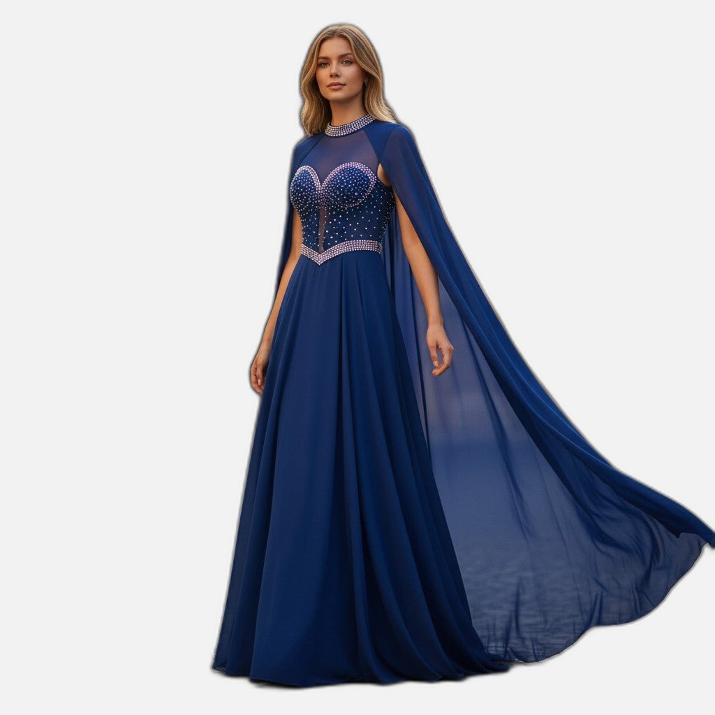 Sequined Party Dress - Pacific Blue Paradise