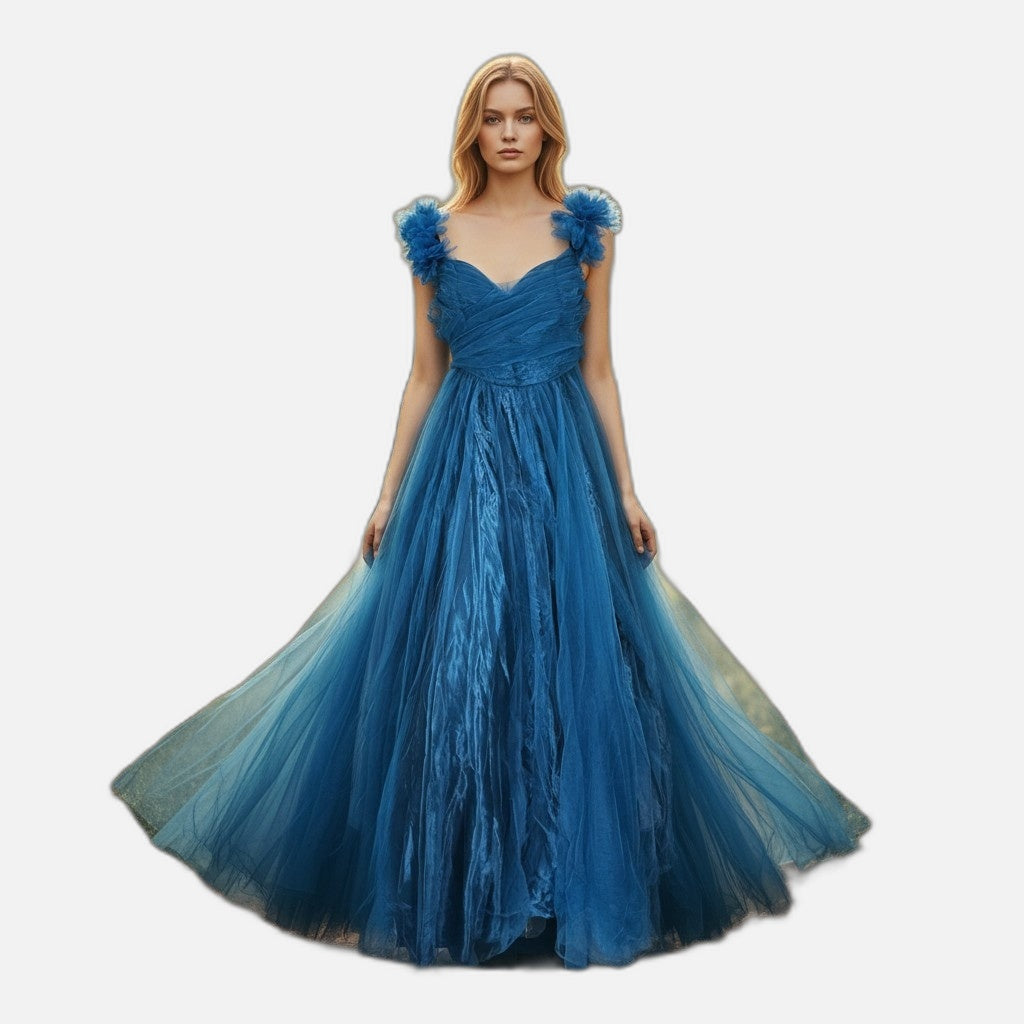 Cinderella Blues: Transformative Tulle Delight