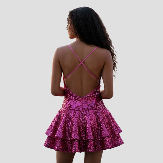 Fuchsia Fantasia: The Ultimate Party Dress