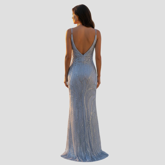 Miss Ord Ocean Breeze Glam Gown: Make Waves This Season!