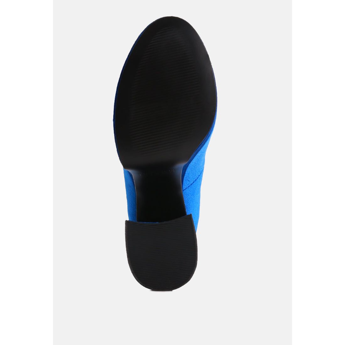 Old Novelty Platform Heel Velvet Pumps-4